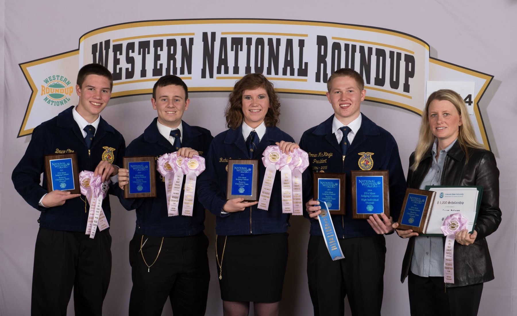Stephenville FFA meats judging team wins Reserve Championship at