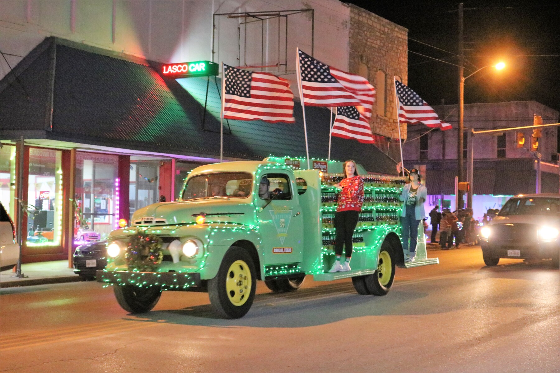 DublinLightedChristmasParade21 The Flash Today Erath County