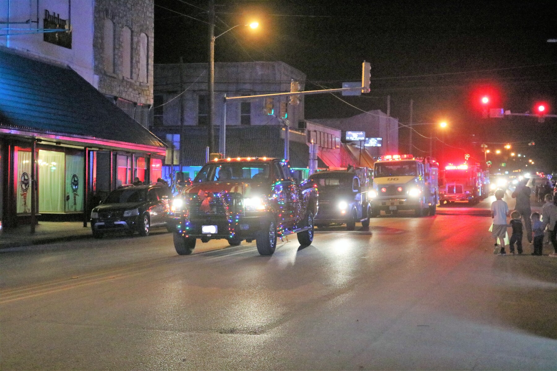 DublinLightedChristmasParade23 The Flash Today Erath County
