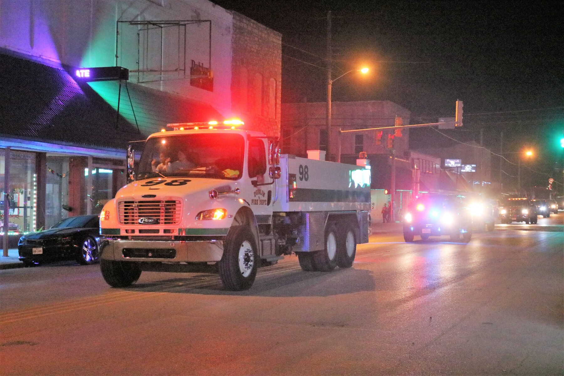 DublinLightedChristmasParade24 The Flash Today Erath County